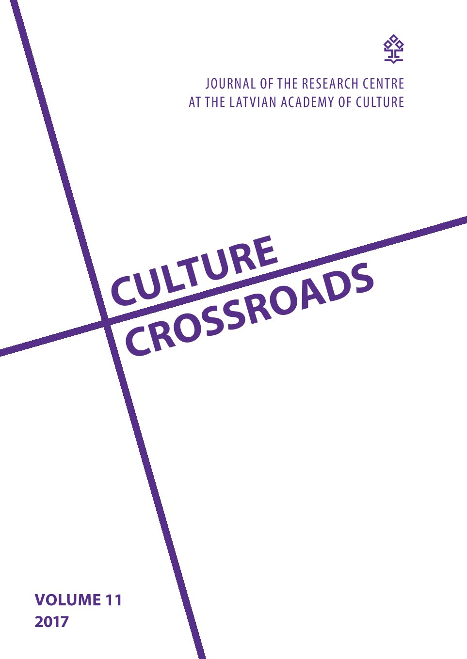 					View Vol. 11 (2017): Culture Crossroads
				