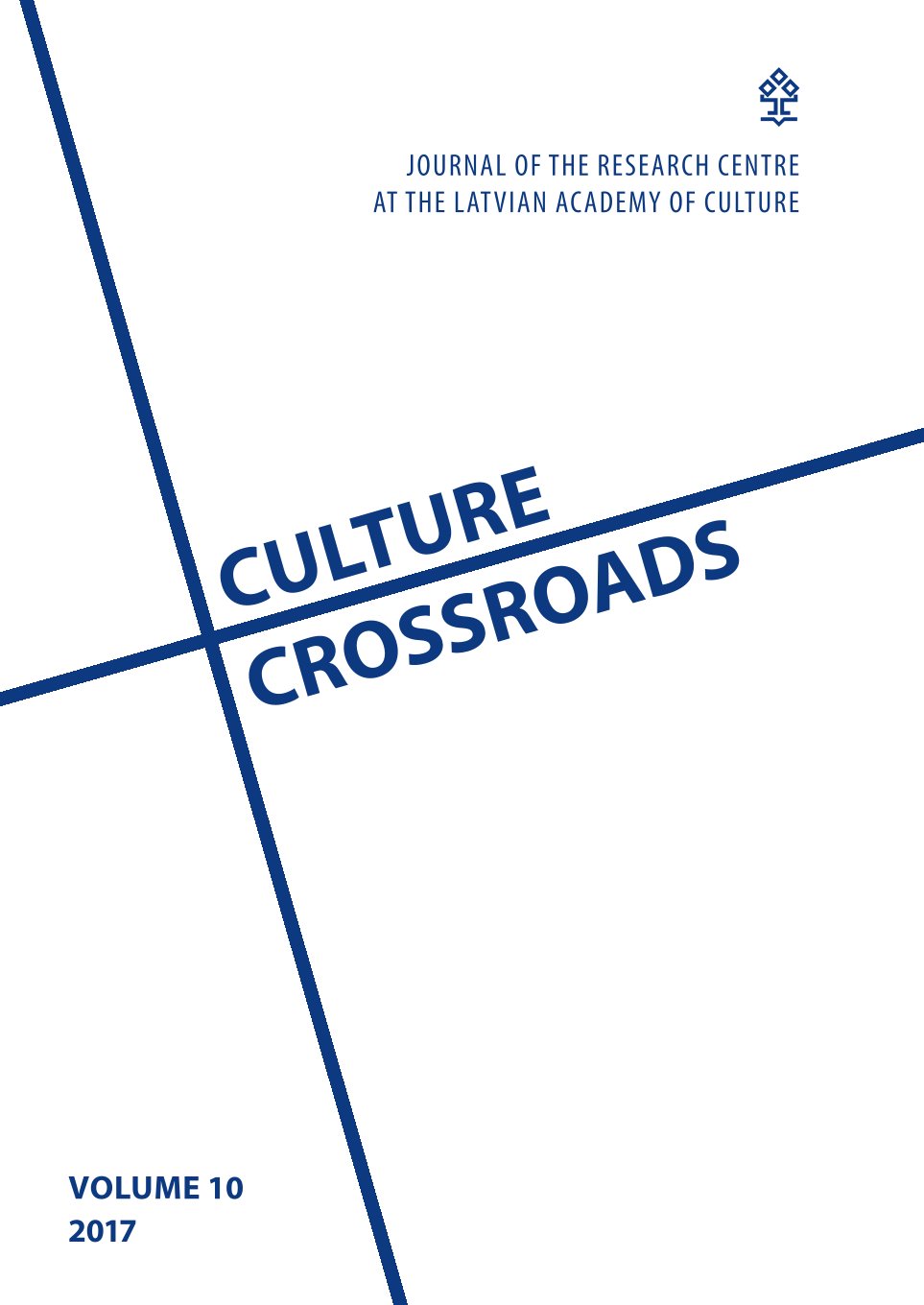 					View Vol. 10 (2017): Culture Crossroads
				