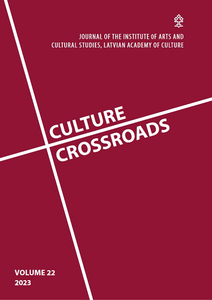 					View Vol. 22 (2023): Culture Crossroads
				
