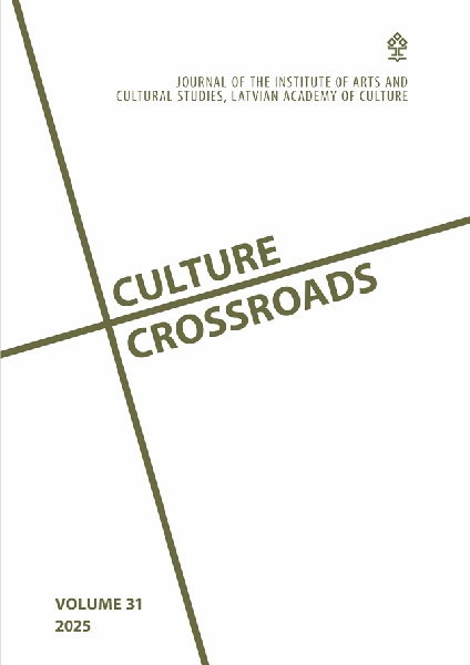 					View Vol. 31 (2025): Culture Crossroads
				